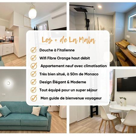 Appartements Neuf - Frontiere De Monaco - Clim - Wifi Cap-d'Ail Exterior foto