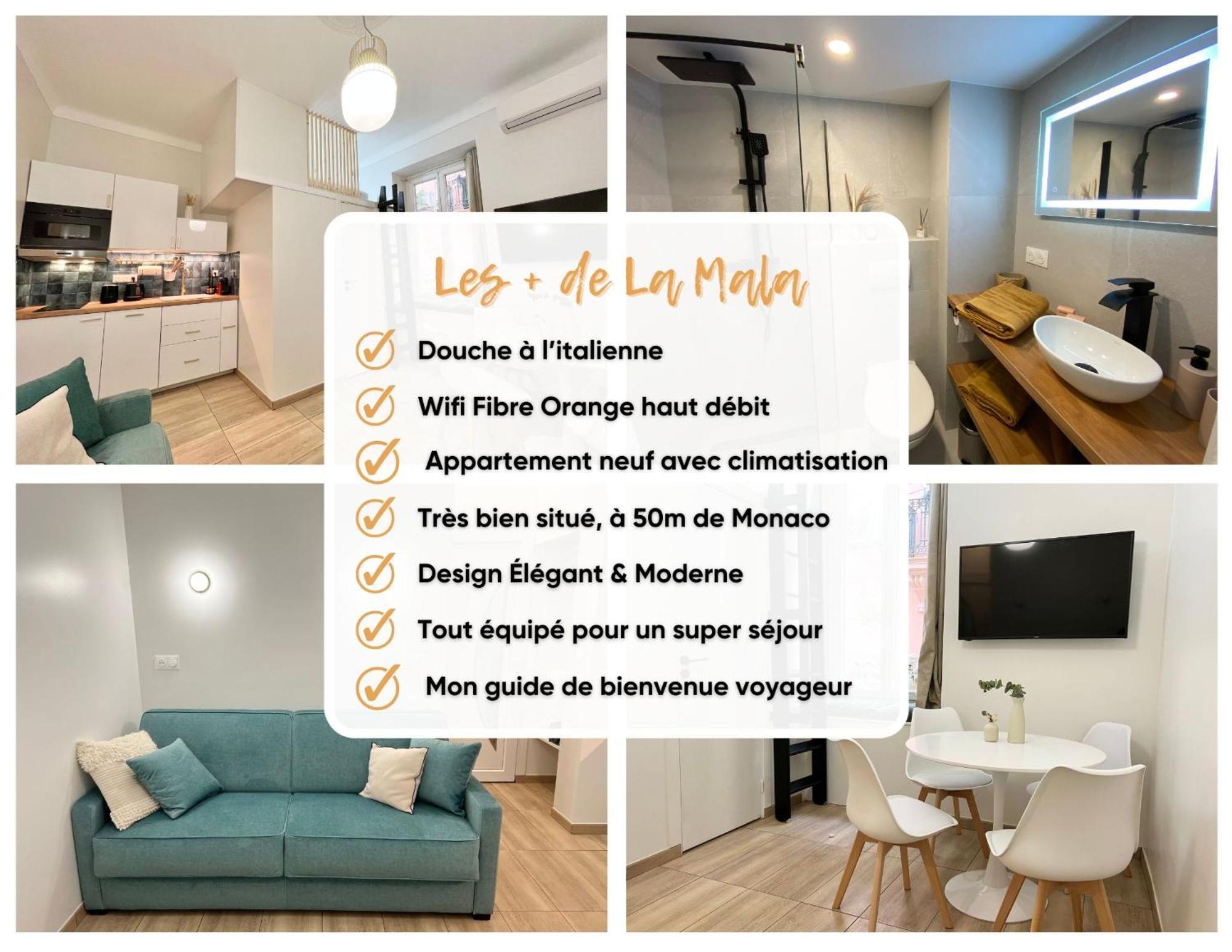 Appartements Neuf - Frontiere De Monaco - Clim - Wifi Cap-d'Ail Exterior foto