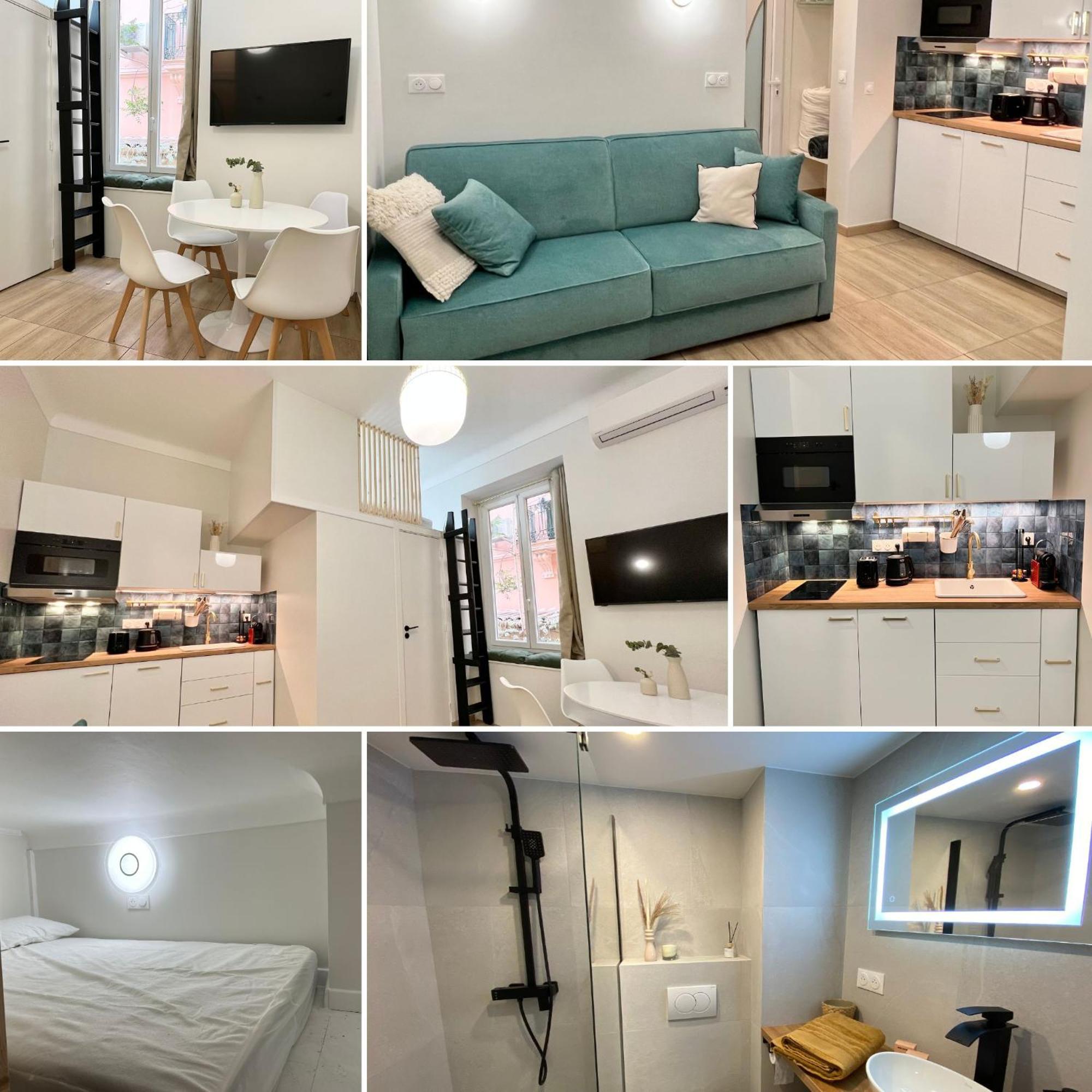 Appartements Neuf - Frontiere De Monaco - Clim - Wifi Cap-d'Ail Exterior foto